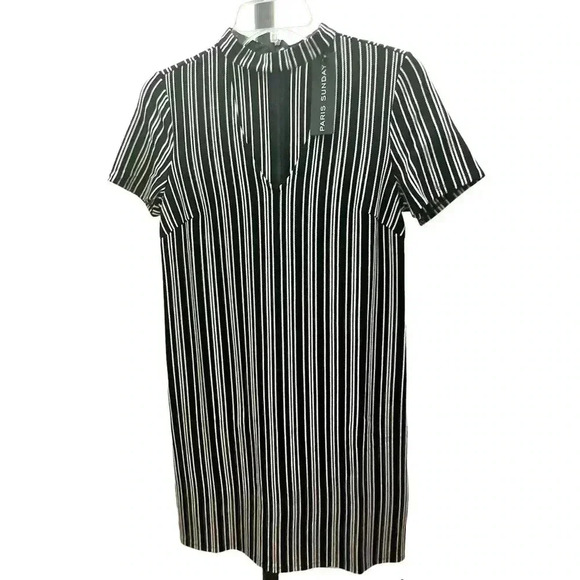 Paris Sunday Dresses & Skirts - Black and White Dress